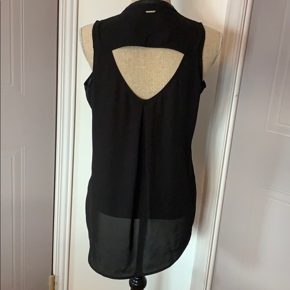 Lady Dutch Small black sleeveless blouse - Picture 4 of 5
